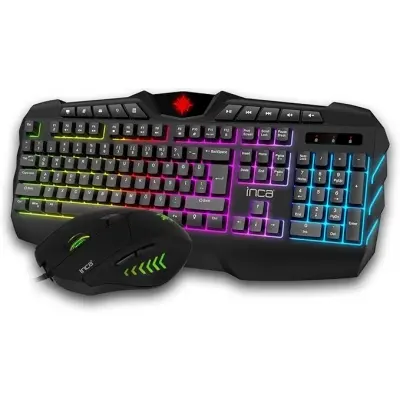 INCA IKG-313 RUTHLESS  RAINBOW EFECT GAMING SET 